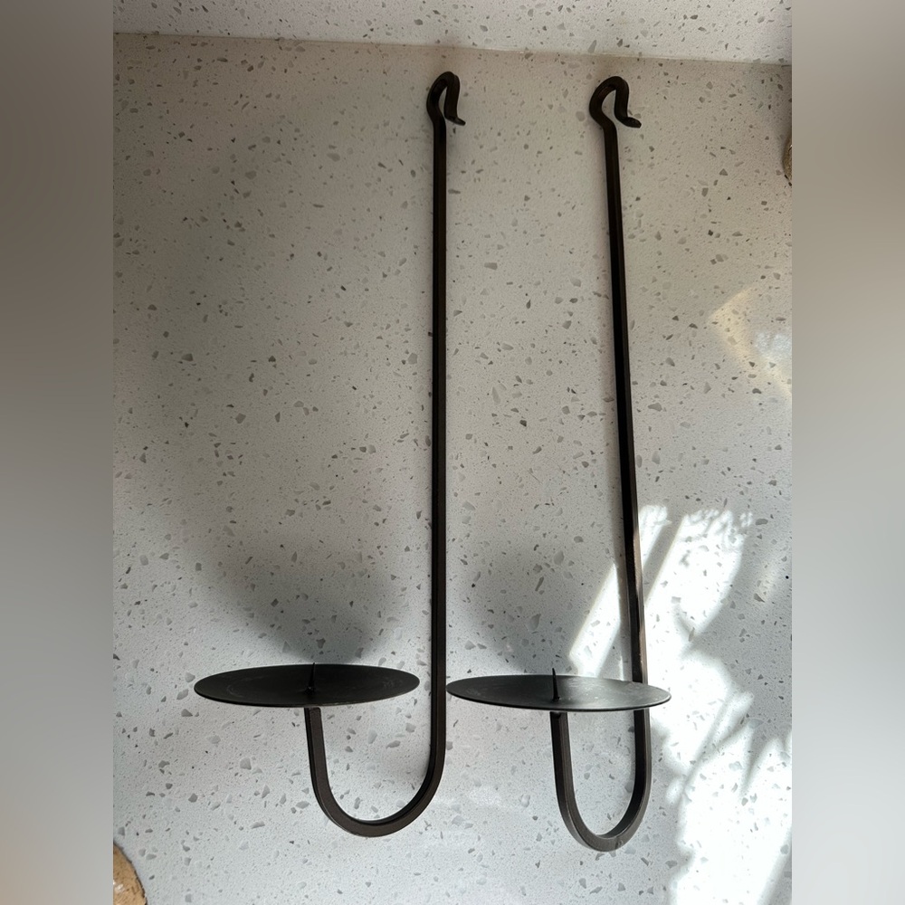 Metal Wall Candle Holders